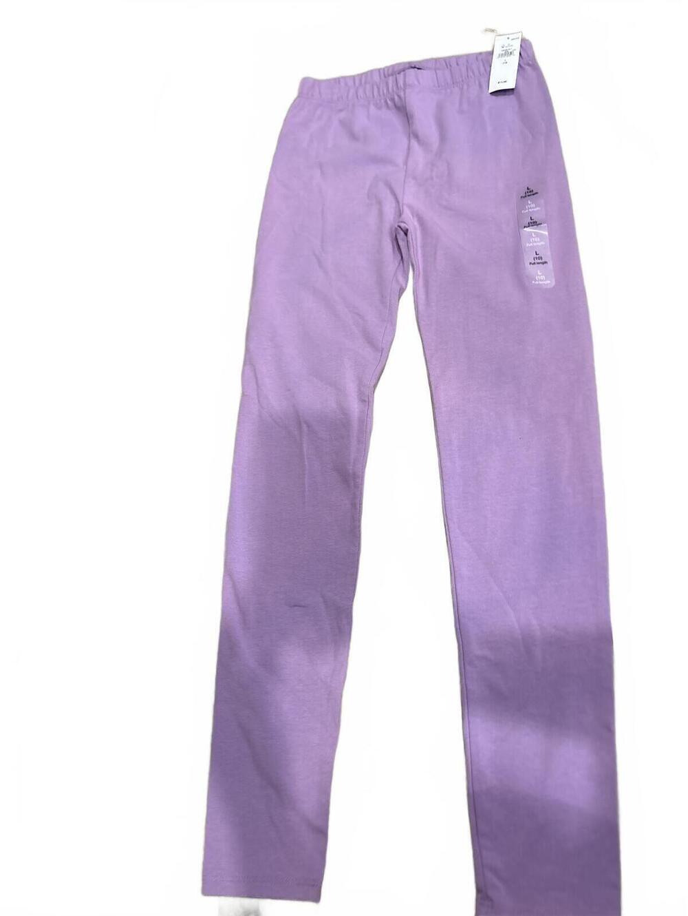 Gap Kids Girls Lilac Full Length Leggings Size L (10) New With Tags